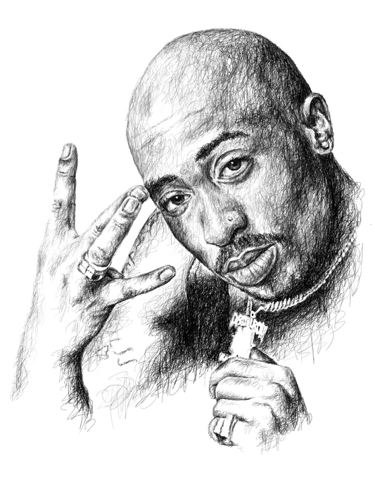 #213 2PAC PRINT