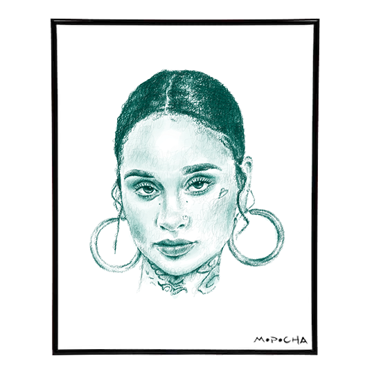 510 KEHLANI Print moni619